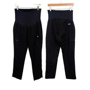 Figs Maternity Black Scrub Pants Size Small